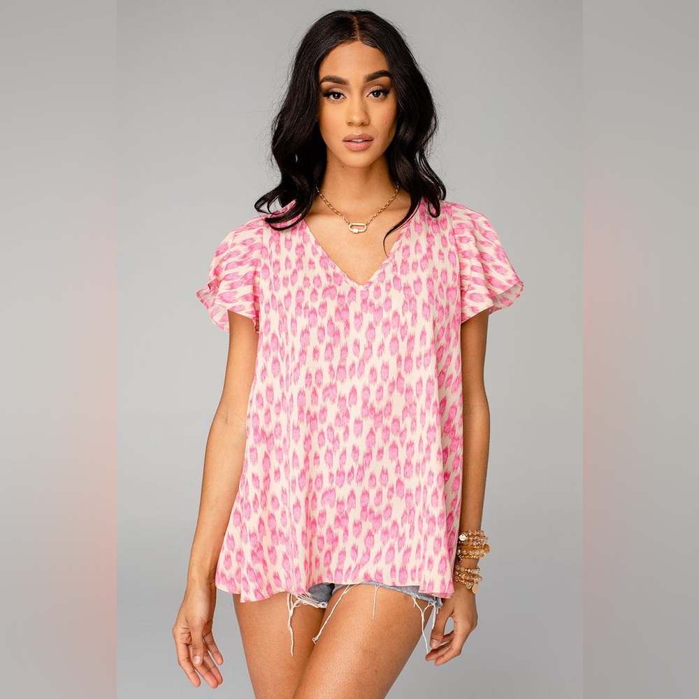 Buddy Love Avril Pink Top